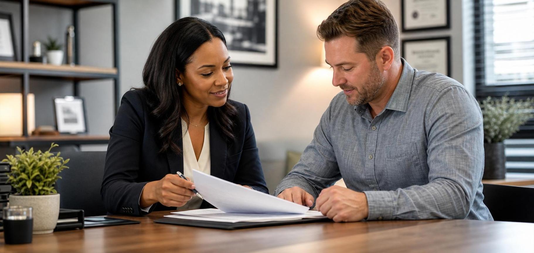 Professional document preparation consultation